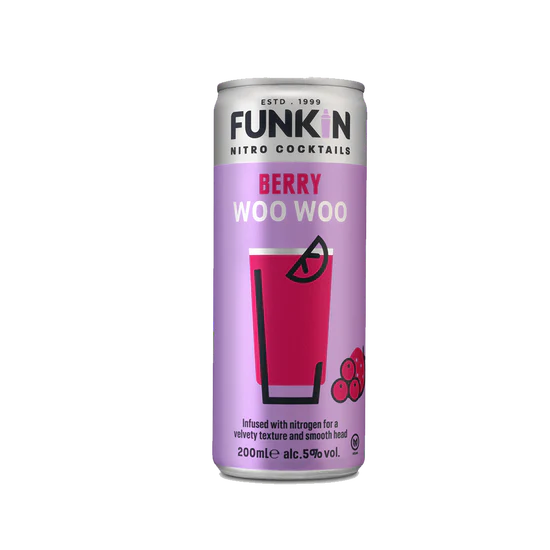 Funkin Cocktails - Berry Woo Woo 200ml - Coming soon