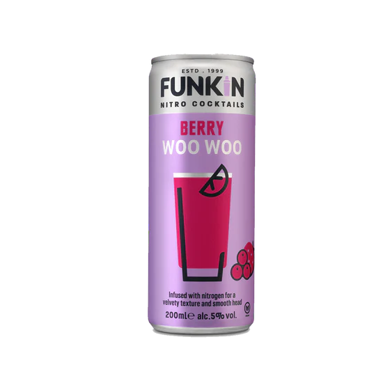 Funkin Cocktails - Berry Woo Woo 200ml - Væntanlegt