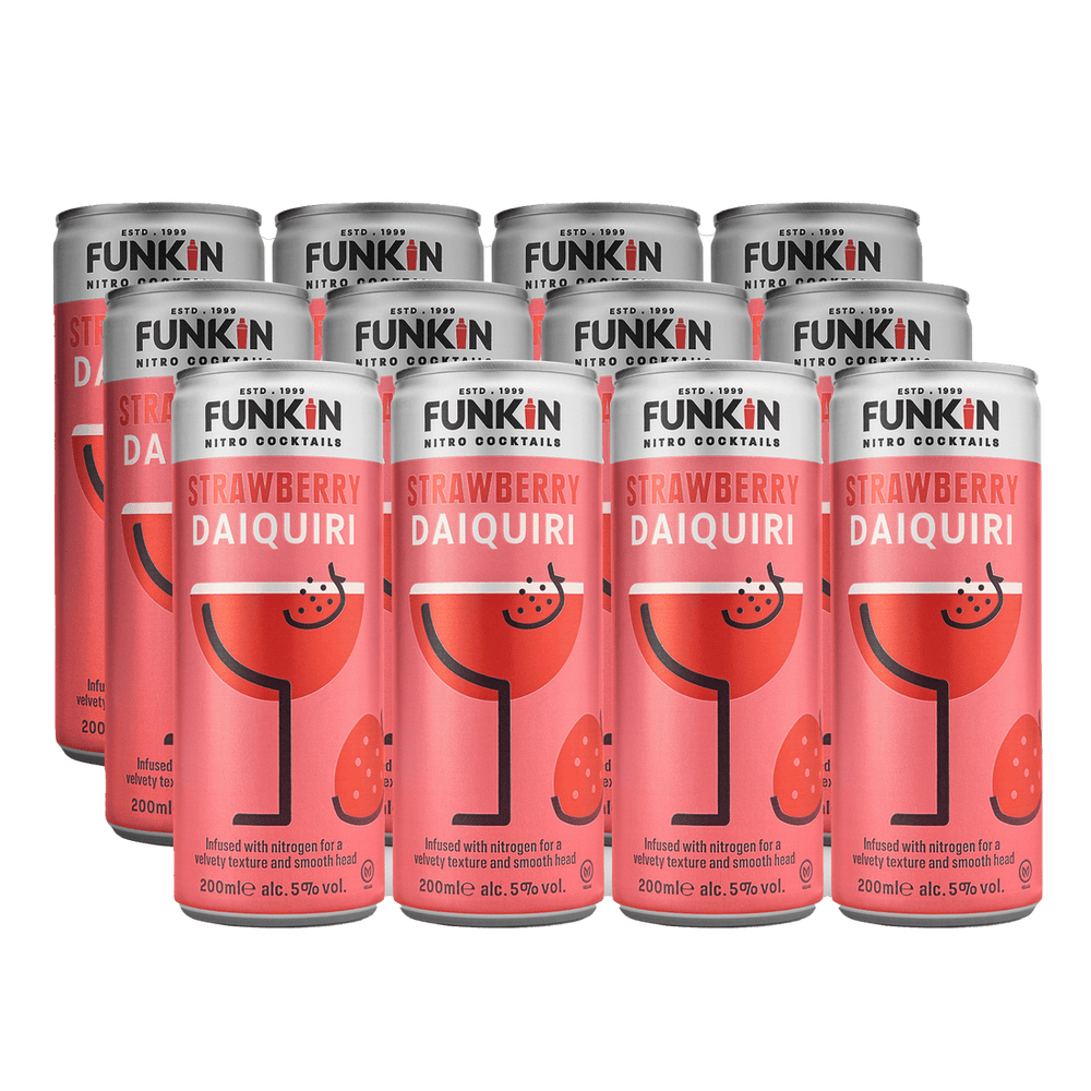 Funkin cocktails - Strawberry Daiquiri 200ml - For sale in ÁTVR